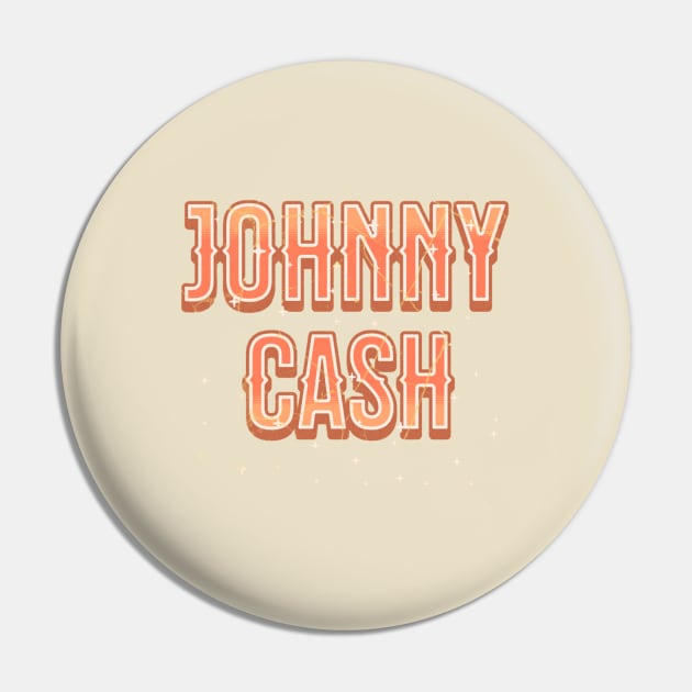 Cash Text vintage Pin by FlayingDutchman