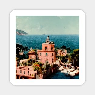 Amalfi Coast en rose III Magnet