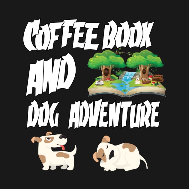 Coffee book and Dog Adventure by Suldaan Style