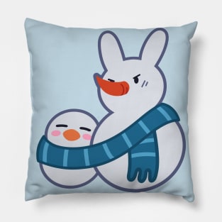 Snow Bunny Pillow