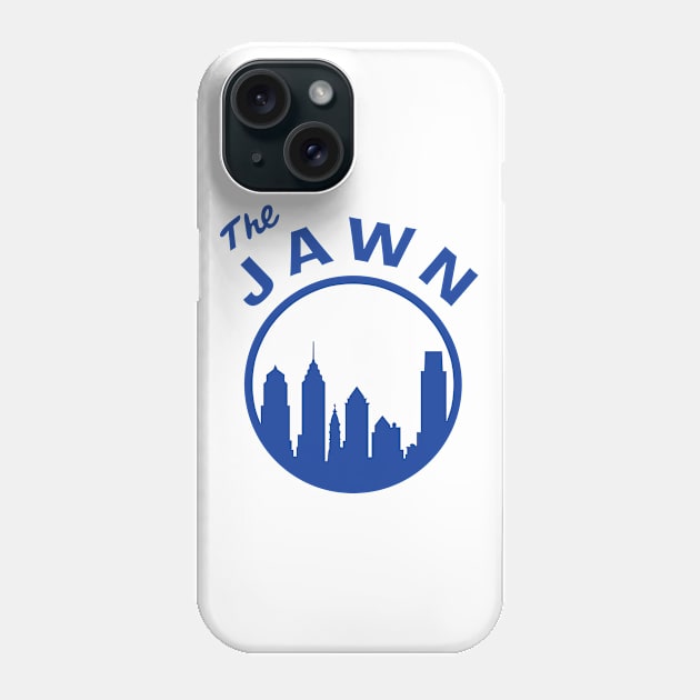 The Jawn - White/Blue Phone Case by KFig21