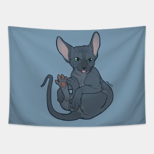 Sphynx Toes Tapestry