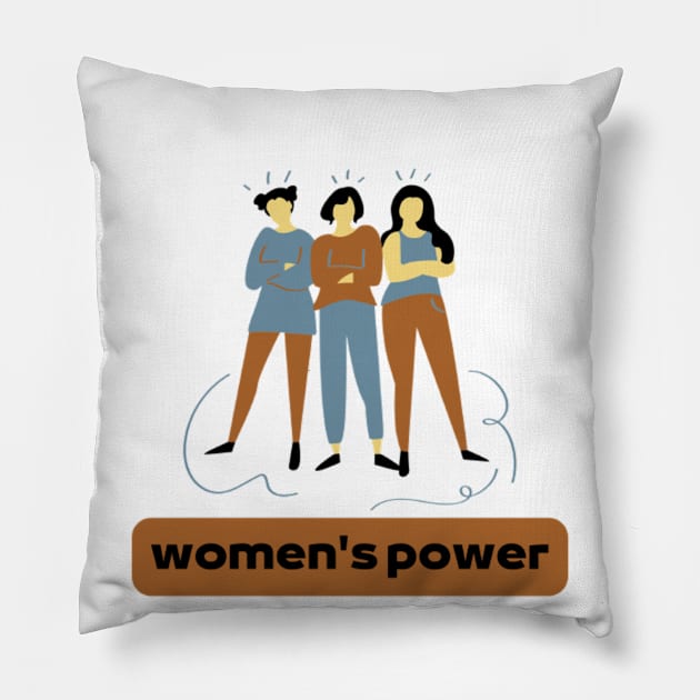 woman's Day Pillow by roza11