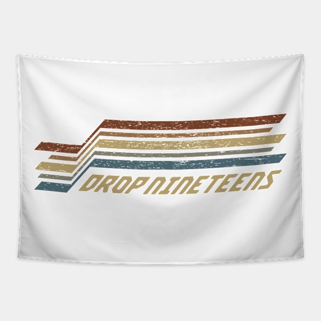 Drop Nineteens Stripes Tapestry by orovein