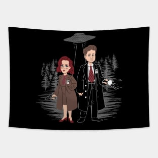 Spooky Duo Tapestry