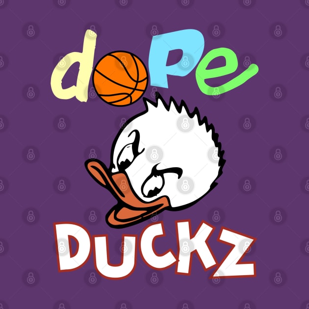 The Dope Duckz Basketball Squad Warmup Jersey by WavyDopeness