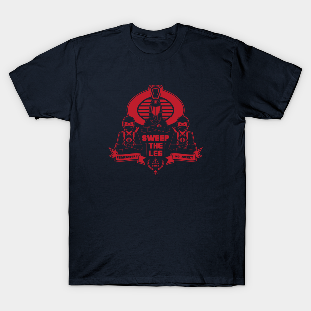 Discover Cobra - Sweep The Leg - Gi Joe - T-Shirt