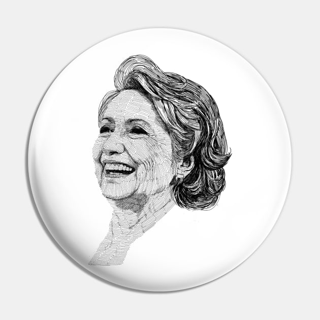 Hillary Clinton Pin by barmalisiRTB