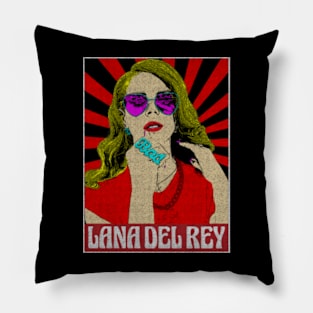 Lana Del Rey Pop Art Pillow