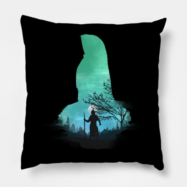 Spartan Warrior Pillow by Michael.Alexander.art