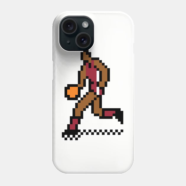 8-Bit Basketball - Alabama Phone Case by The Pixel League