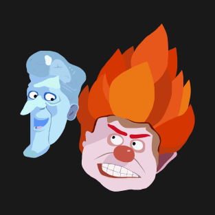 Mr. Heat and Mr. Freeze T-Shirt