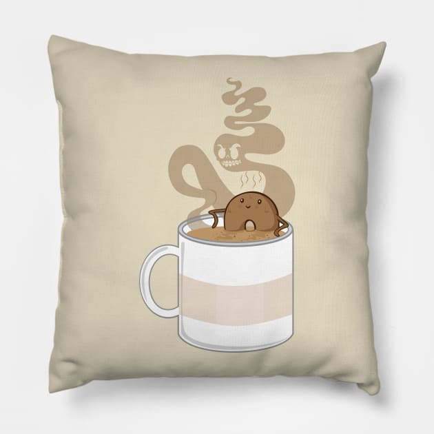 Dunkin' Donut Pillow by wotto