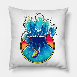 Big wave Pillow