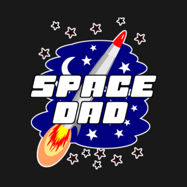 Discover Space Dad - Space Explorer - T-Shirt