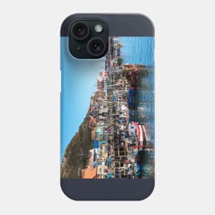 Scarborough Town And Harbour Fishing Boats Phone Case