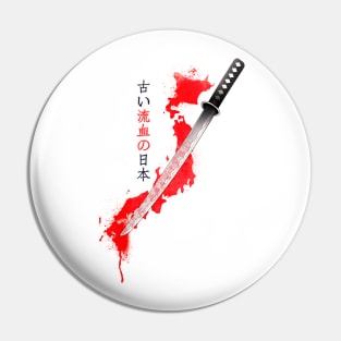 Ancient Bloody Japan Pin