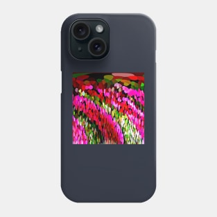 Color Burst Floral Abstract Phone Case