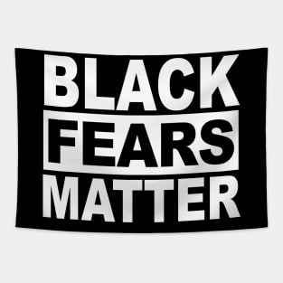 BLACK FEARS MATTER Tapestry