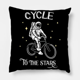 Astronaut Cyclist Bike Pillow