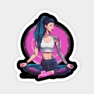 Transcendental Meditation Magnet