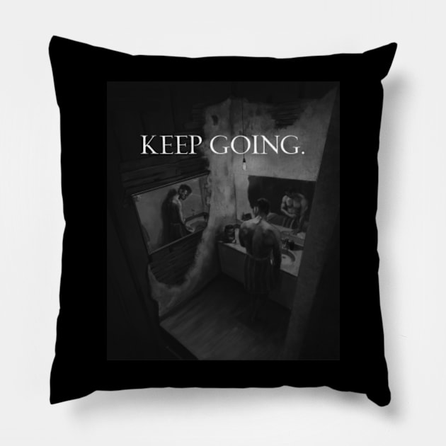 Keep Going Pillow by Fit-Flex