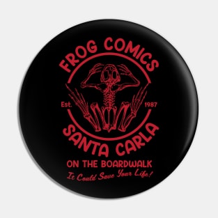 Frog Comics - Santa Carla Pin