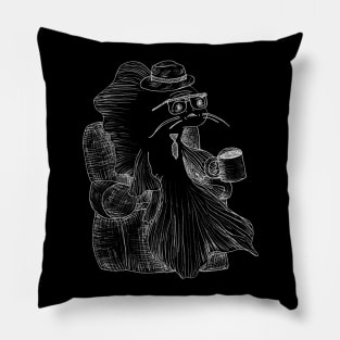 Dad Fish (Chalkboard Style) -- Father's day, coffee lover, fishing gift Pillow