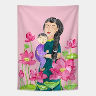 Momandbaby Tapestry