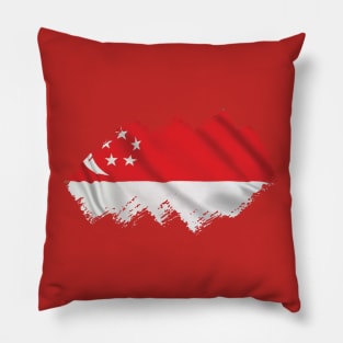 Flag of Singapore Pillow