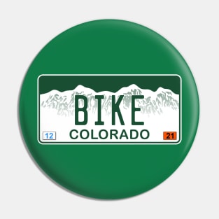 Colorado BIKE Pin