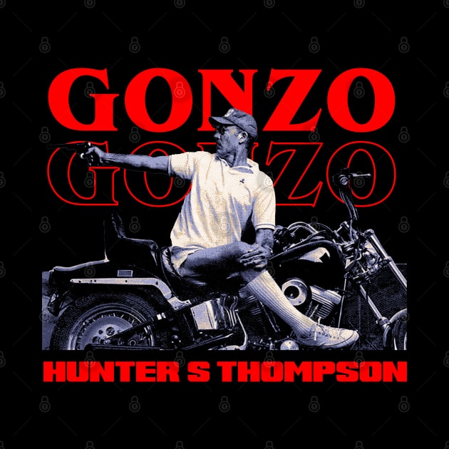 Gonzo Hunter S Tompson Rider by Jina Botak