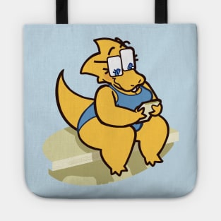 Alphys by the pool Tote