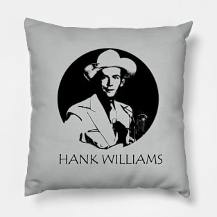 Hank Williams portrait 2 Pillow