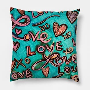 AQUA LOVE Pillow