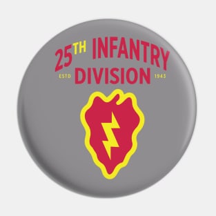 25th Infantry Division United States Military Pin