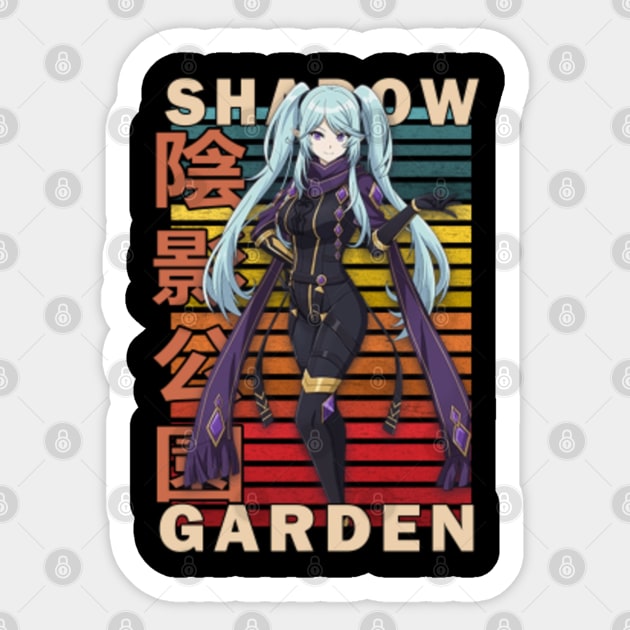 shadow , kage no jitsuryokusha ni naritakute ,the eminence in shadow ,  anime arth | Sticker