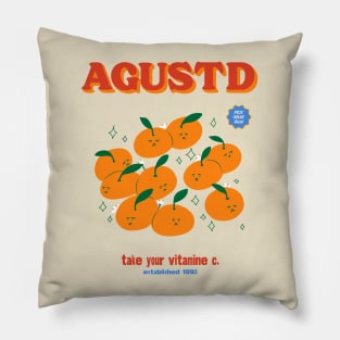 AGUST D tangerine Pillow