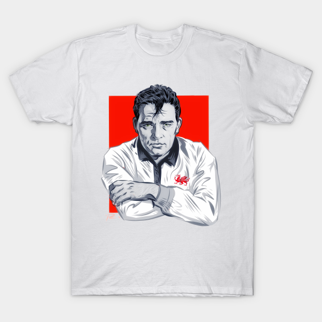 Discover Richard Burton - An illustration by Paul Cemmick - Richard Burton - T-Shirt