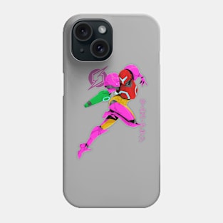 Galactic Bounty Hunter, Pink Power! Phone Case