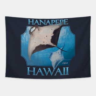 Hanapepe Hawaii Manta Rays Sea Rays Ocean Tapestry