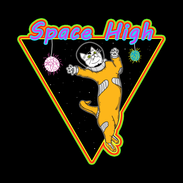 Space Cat by PLS