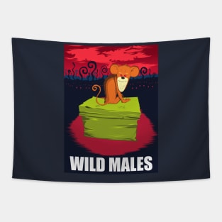 wild monkey Tapestry