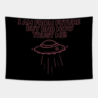 i am from future buy bnb now trust me Tapestry