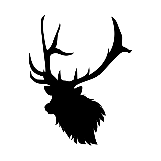 Elk Head by Irkhamsterstock