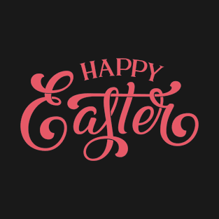 Happy easter in red version T-Shirt