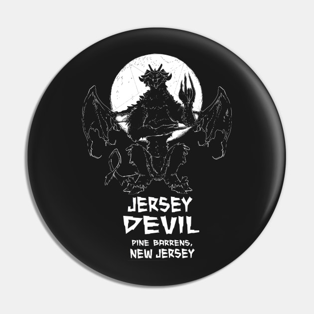 Jersey Devil Pin by ArtEnceladus