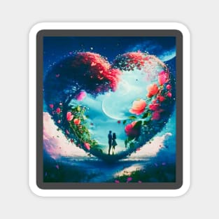 Love and Roses Magnet