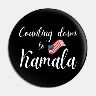 Counting Down to Kamala Inauguration Day 2021 Pin