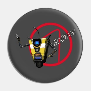 Claptrap the Fragtrap Pin